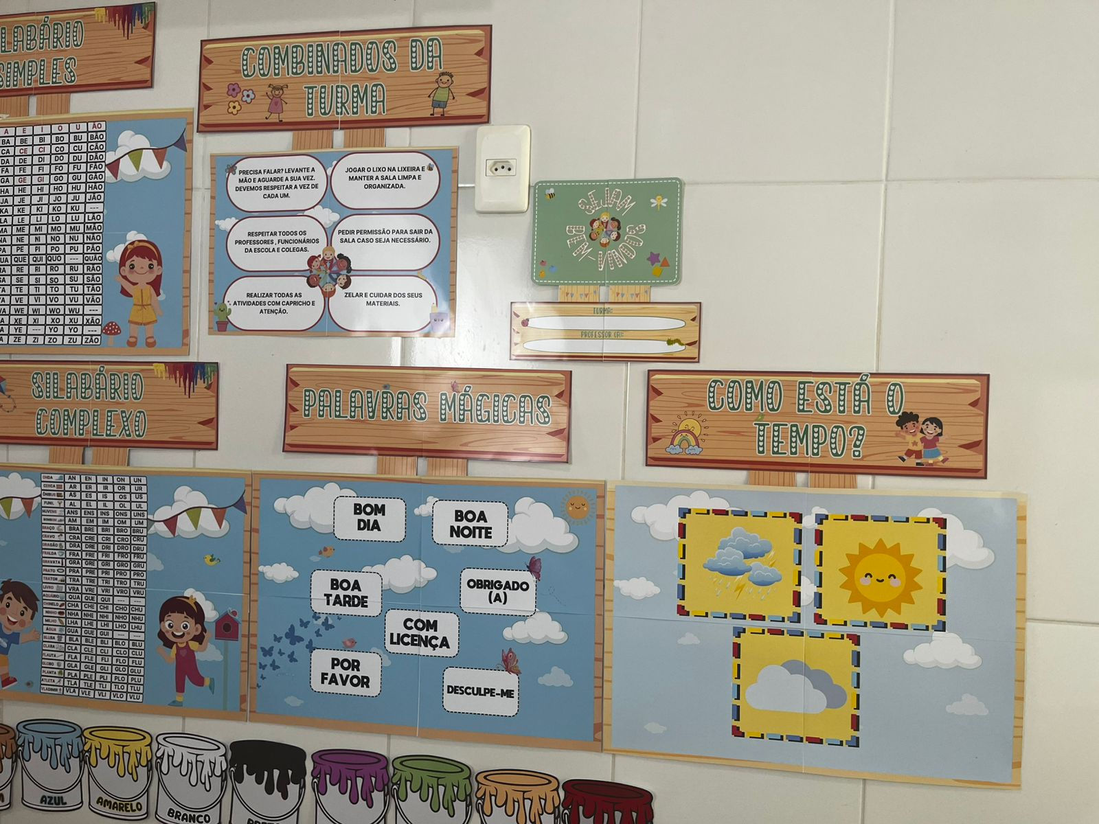 ✨ KIT SALA DE AULA - KIDS/NATUREZA ����