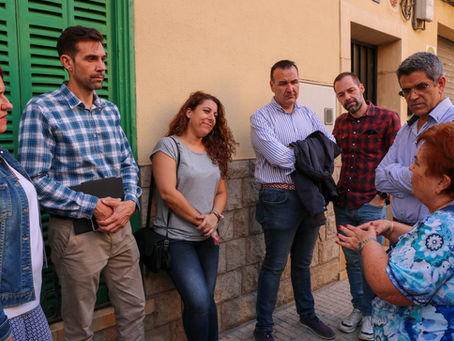 El PSOE Palma visita els barris d’Els Hostalets i Son Fortesa Sud