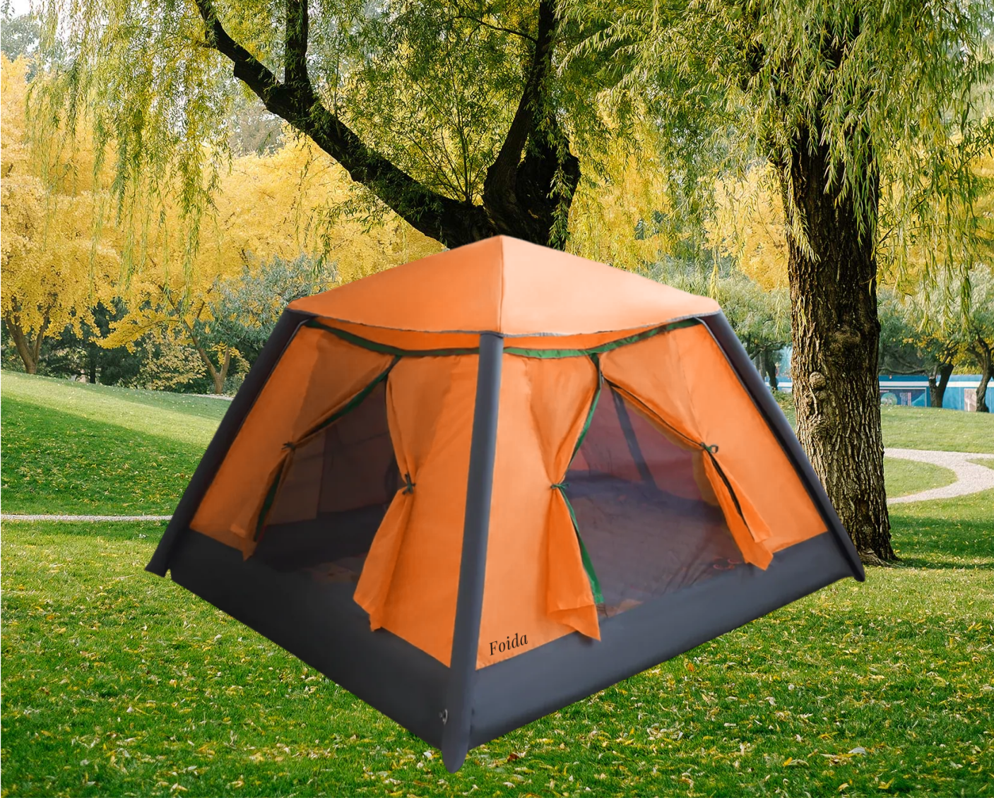 Foida Inflatable Camping Tent 2 4person