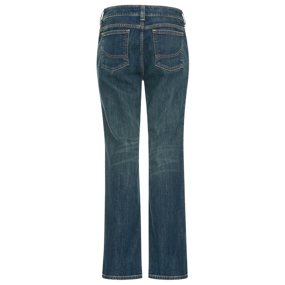 Thumbnail: WorkVigour Women's Curvy Fit Jean with Stretch