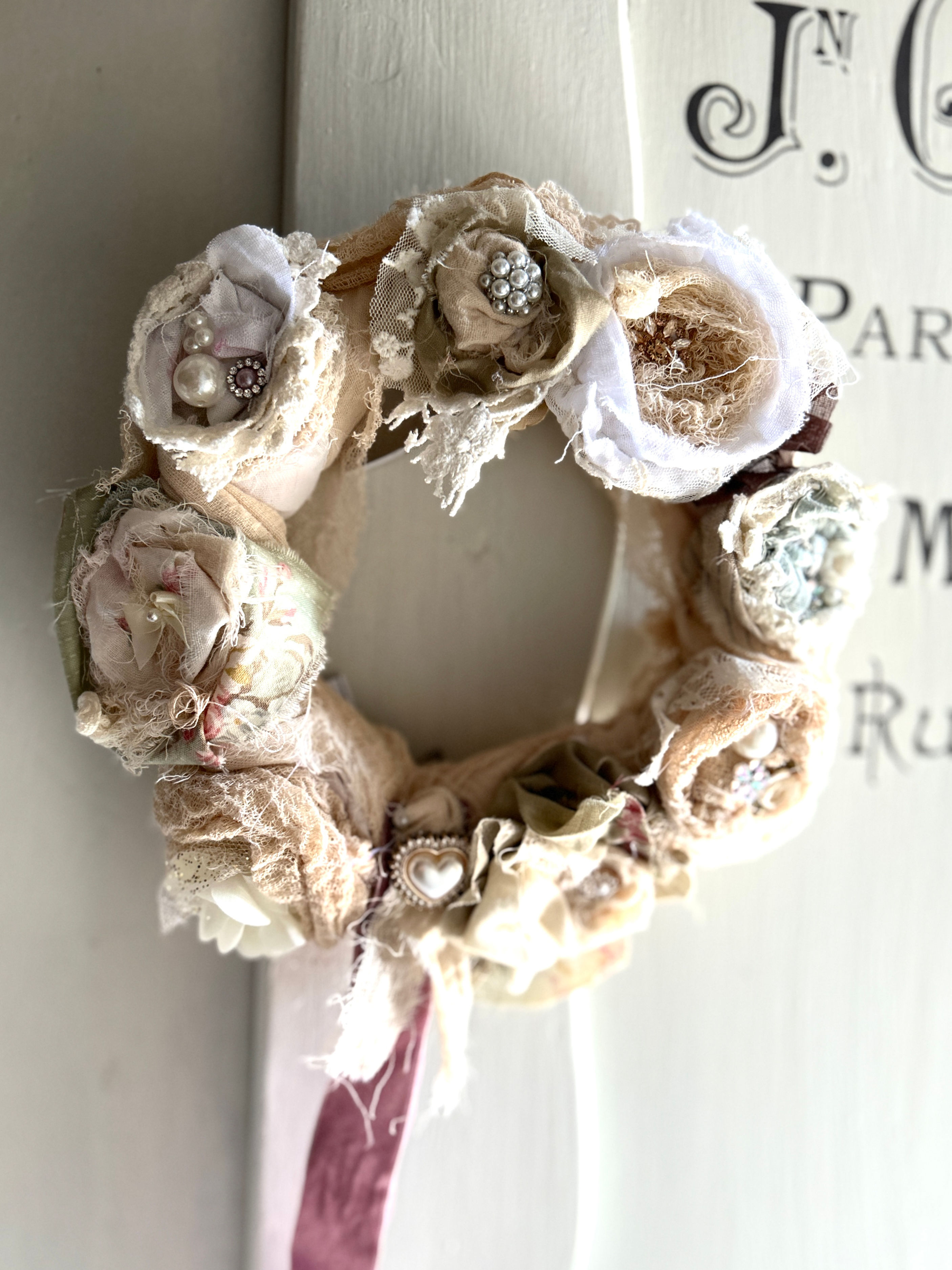 Shabby Traum: Blütenkranz