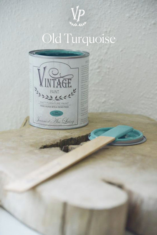 Miniaturbild: Vintage Paint Old Turquoise