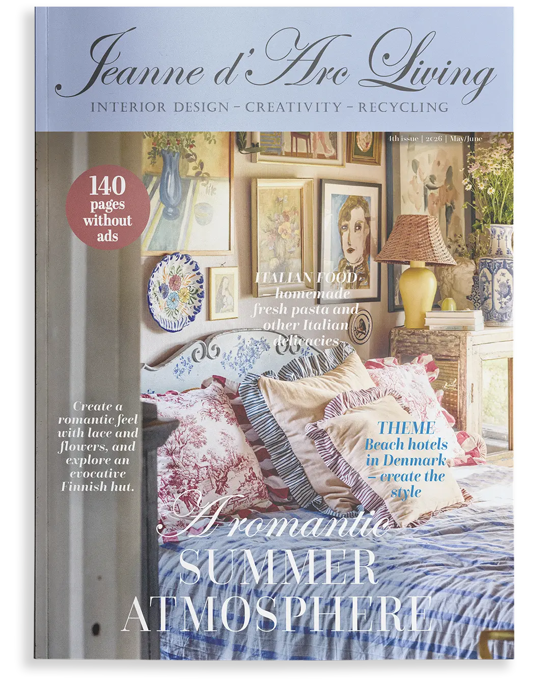 Jeanne d'Arc Living Magazine Nr. 4 -26 Deutsch - Shabby Chic Inspirat