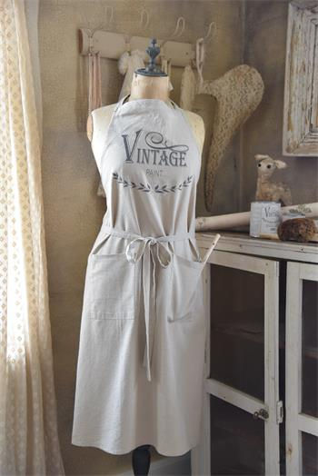 Schürze Natur - Vintage Paint logo - Apron - Vintage paint logo -