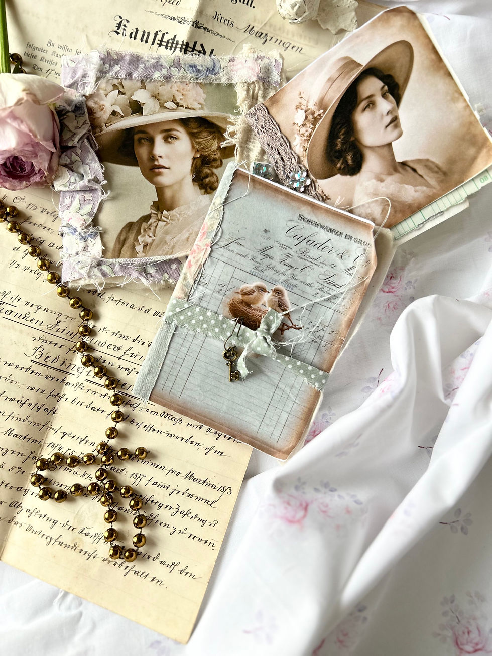 Miniaturbild: Junk Journal Spring/ Easter Love