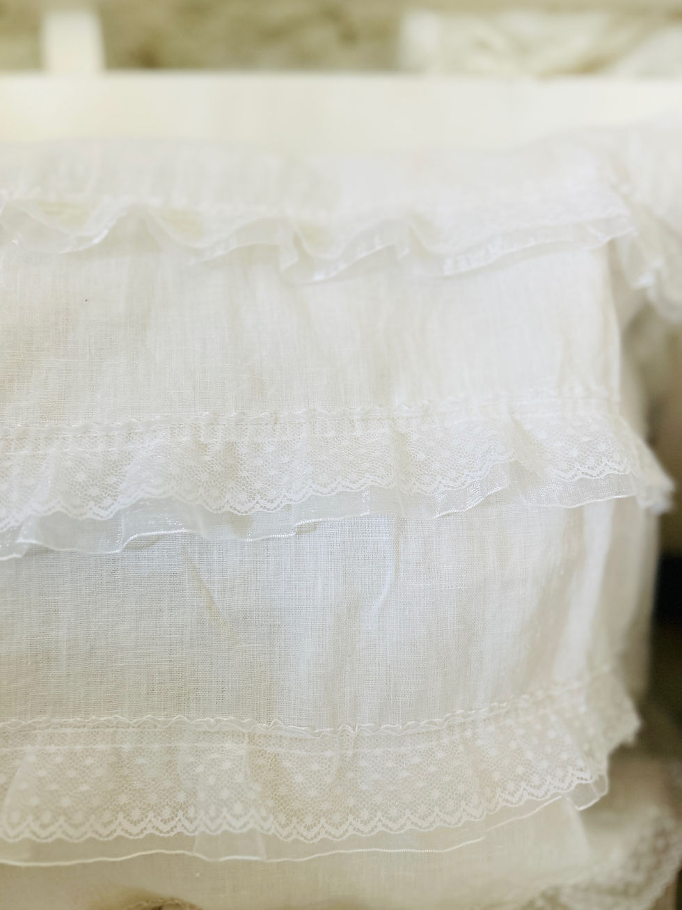 Miniaturbild: Kissen Shabby doublelace