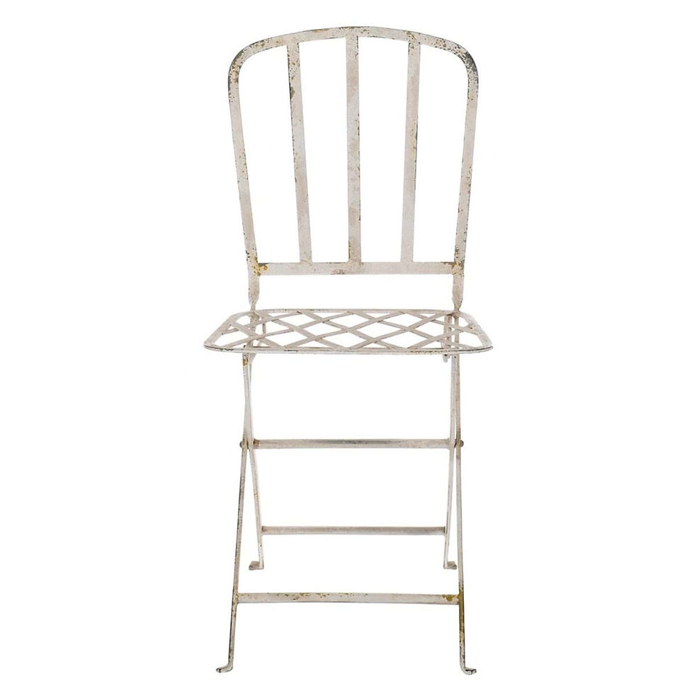 Miniaturbild: Shabby Chic Garten Set Promenade - Tisch und Stühle