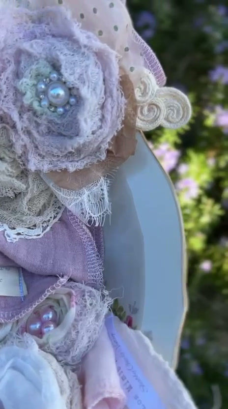 Miniaturbild: Boho-Haarwrap Grosse Blumen