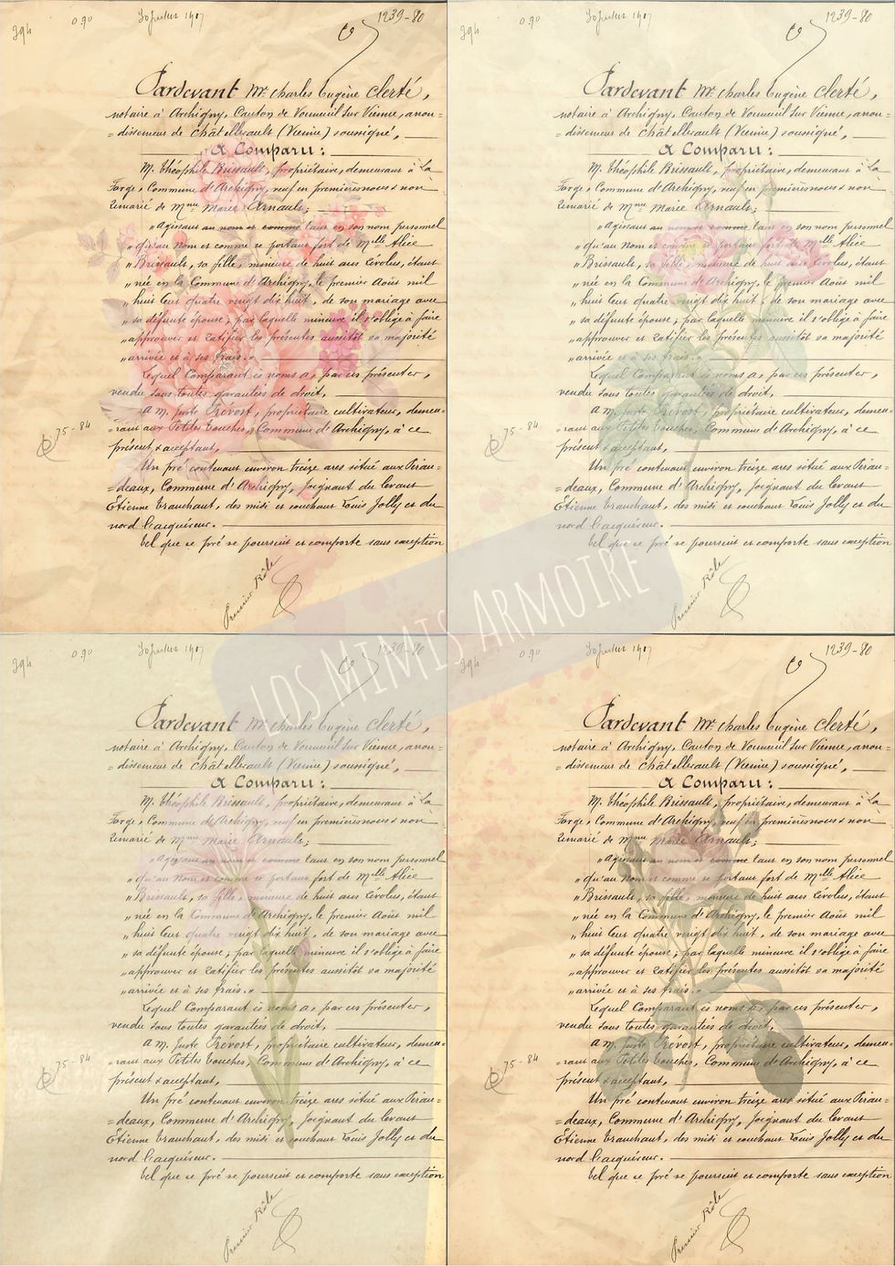 Miniaturbild: Romantic Ephemera and Stripes