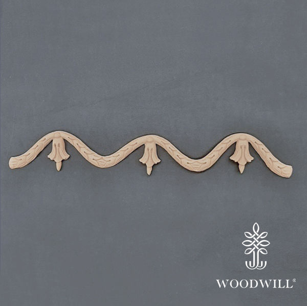 Flexible Holz Ornament 801451- Woodwill - wood carving