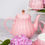 Miniaturbild: Royal Rose Teekanne rosa mit Goldrand