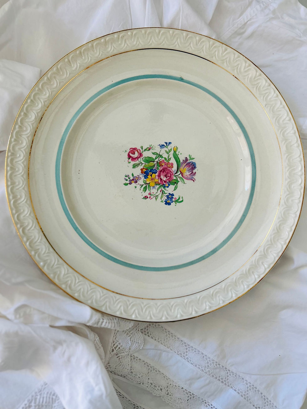 Ess-Teller -Turquesa