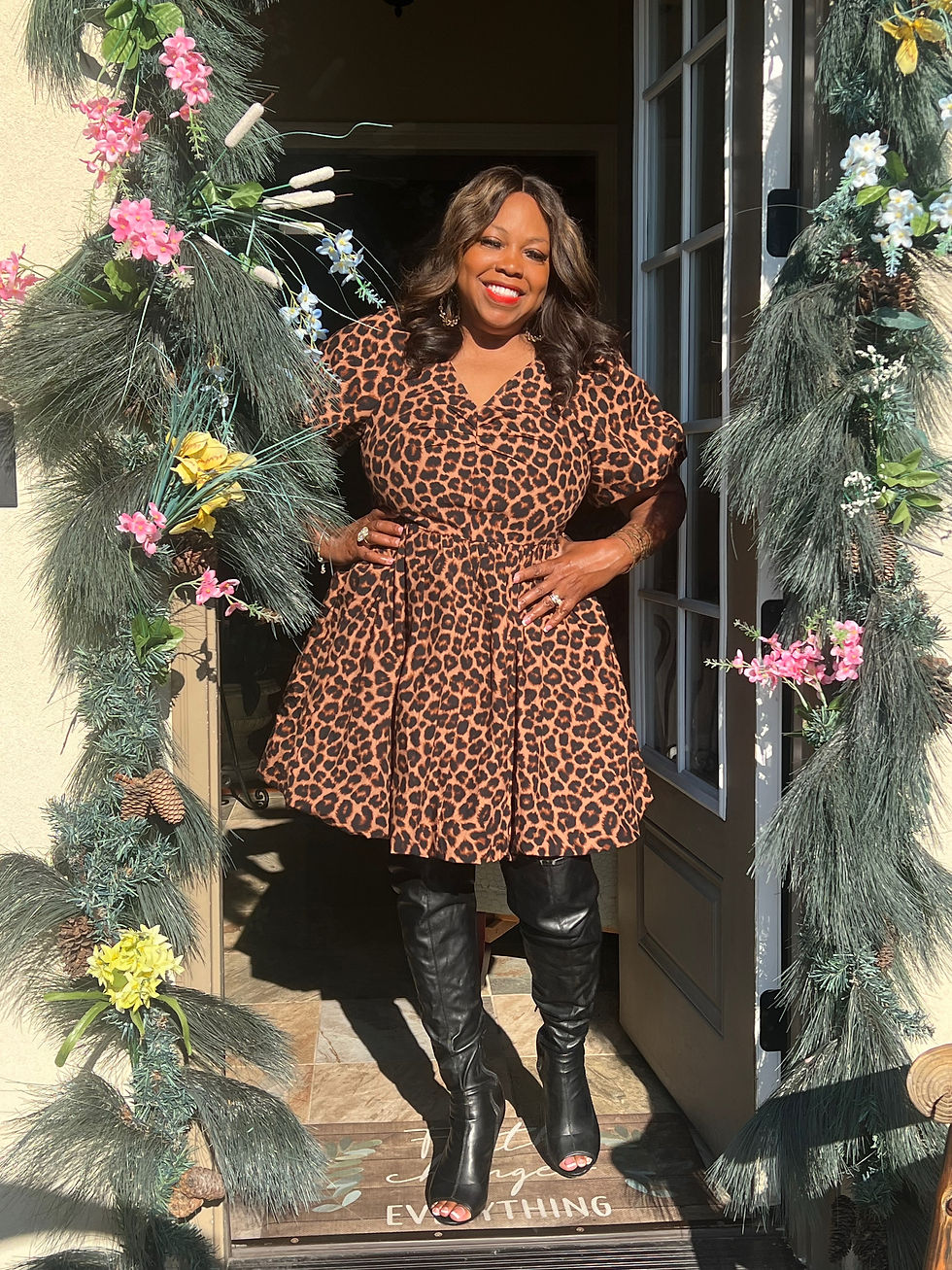 Thumbnail: Da’Moor Dress -Leopard 