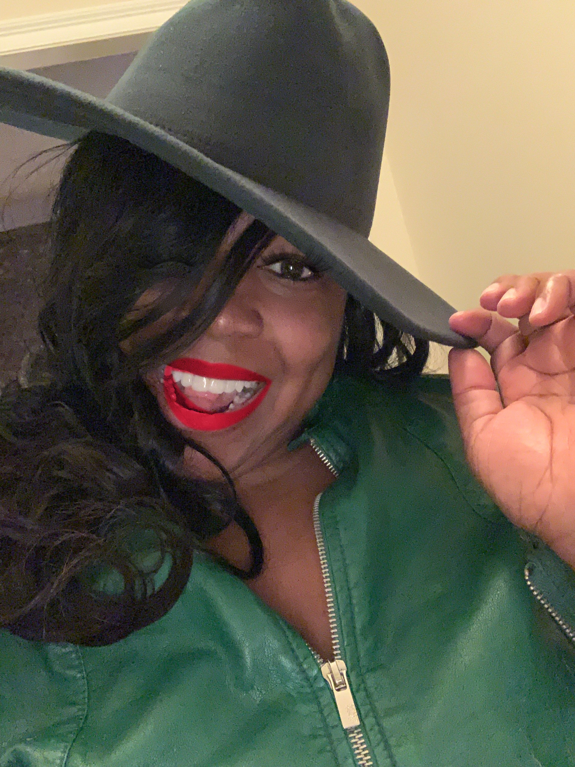 She's So Extra Fedora (Hunter Green)