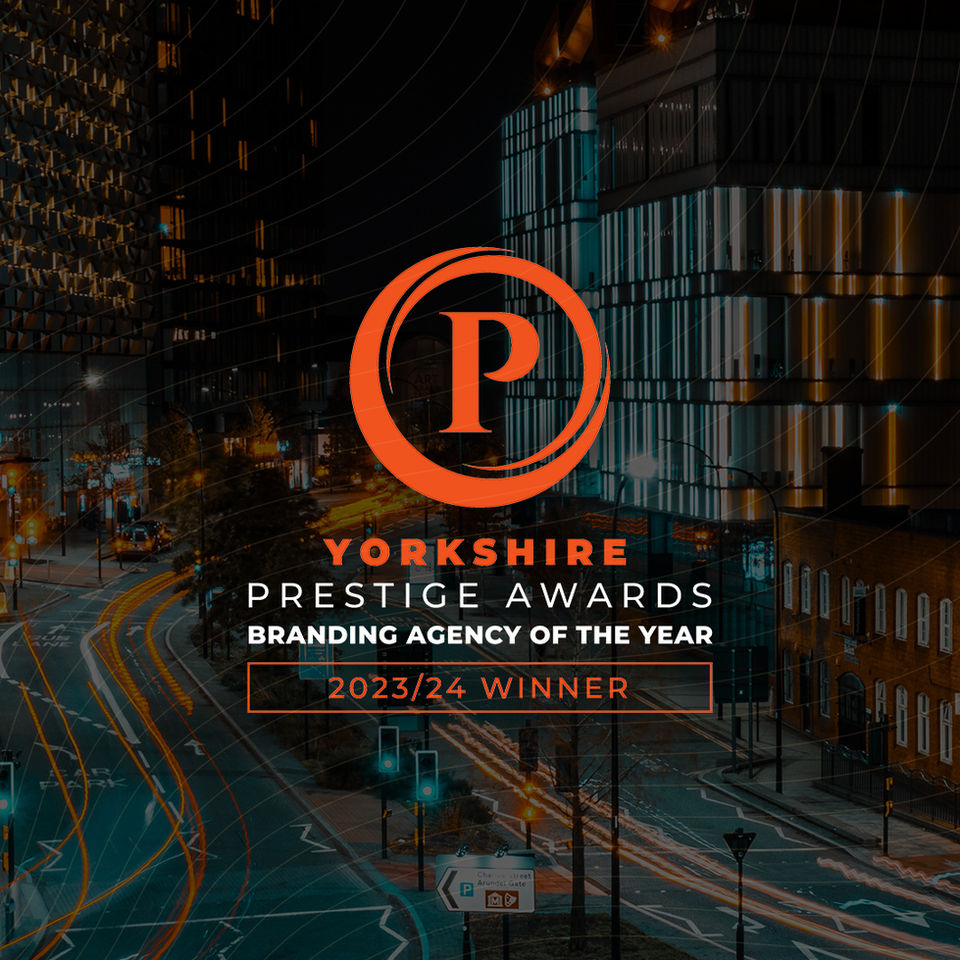Yorkshire Prestige Awards: Branding Agency of the Year 2023/24 Badge for Swype Agency