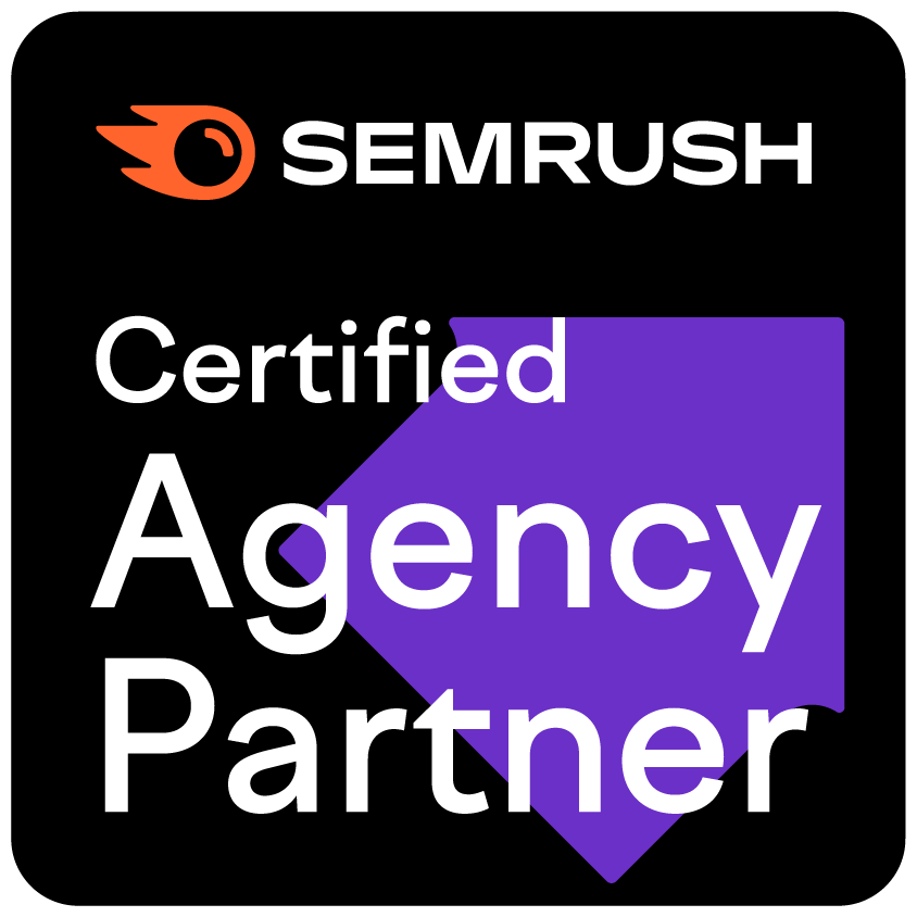 Certified SEMRush Agency Badge