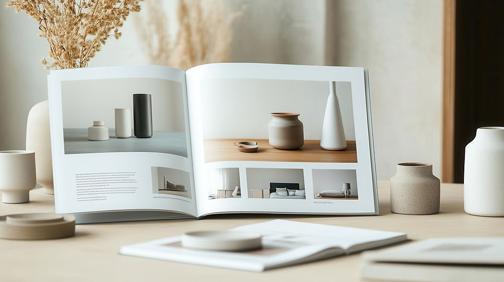 open book on a table