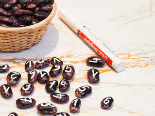 Bohnen als Spiel- und Lernmaterial: so geht's!