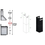 Thumbnail: ZLINE 2-12 in. Short Chimney Pieces for 7 ft. to 8 ft. Ceilings (SK-BSKBN)