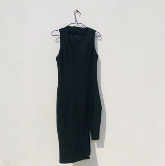 #sale 10% Dress Asymmetric Black