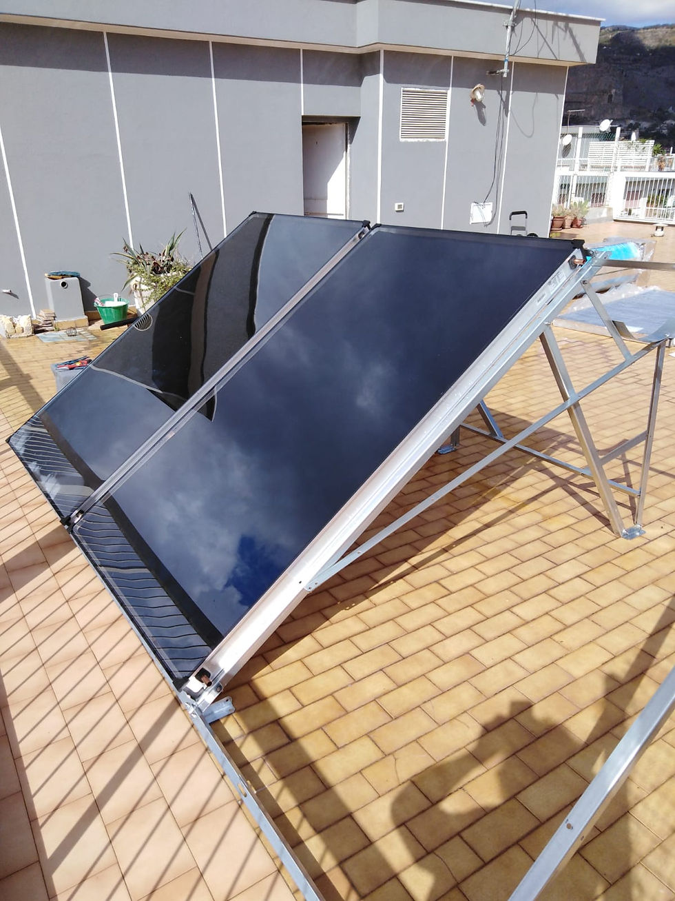 Miniatura: PANNELLO SOLARE TERMICO 300LITRI