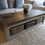Thumbnail: 'Provence' Oak Wagon Board Coffee Table with Storage Baskets