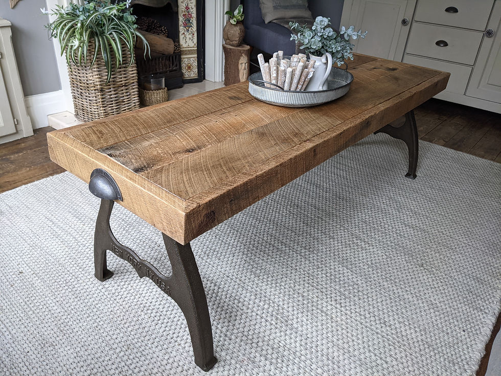 Thumbnail: 'Dakota' Barn Wood Coffee Table