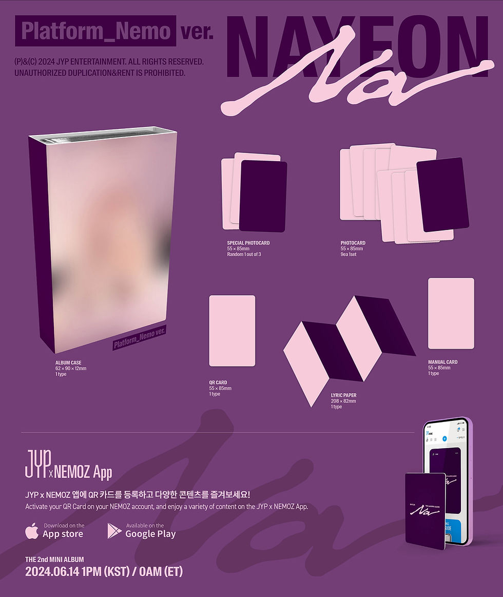 Thumbnail: (PLATFORM NEMO) NAYEON NA (2ND MINI ALBUM)