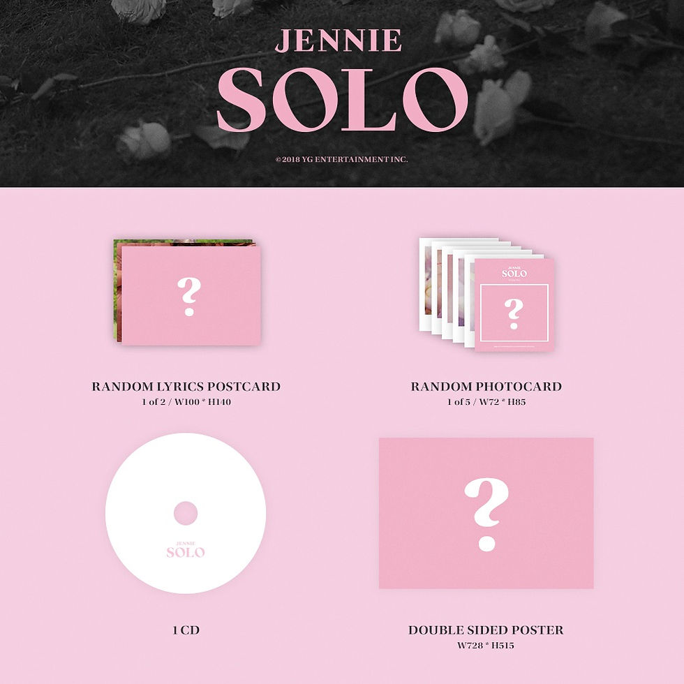 Thumbnail: JENNIE SOLO 1ST SINGLE ALBUM