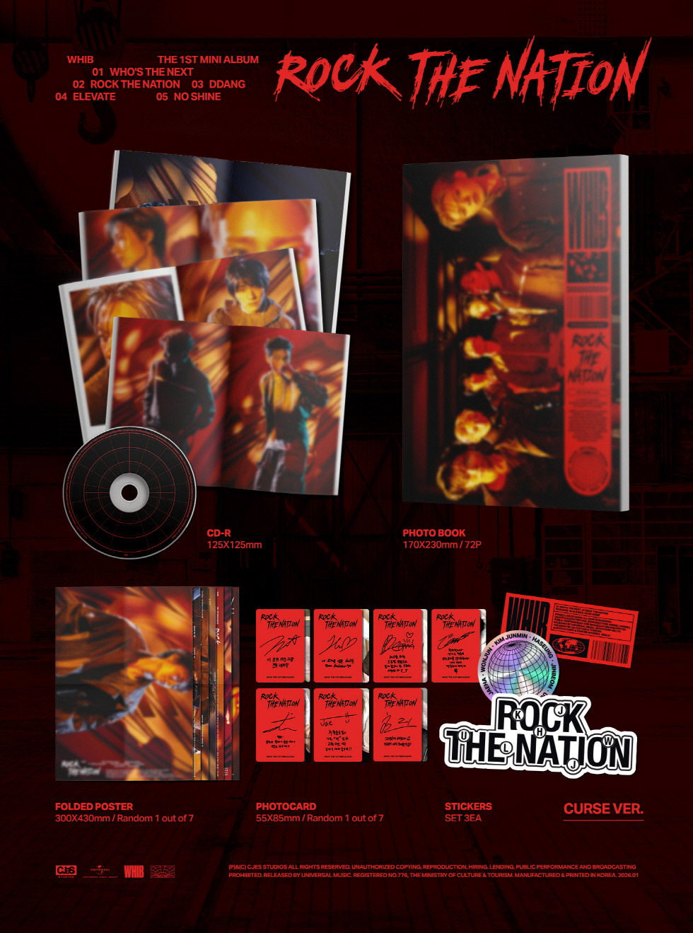 Thumbnail: WHIB ROCK THE NATION (1ST MINI ALBUM)