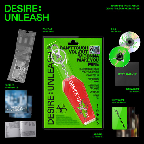 ENHYPEN DESIRE UNLEASH (6TH MINI ALBUM) | ARASSEONNI