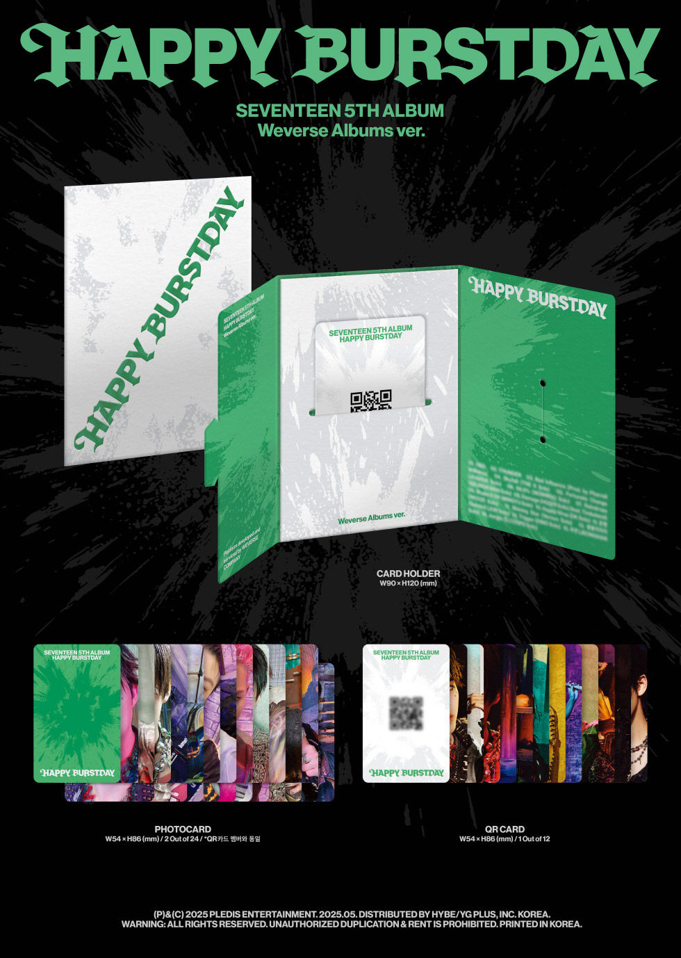 Thumbnail: SEVENTEEN HAPPY BURSTDAY (5TH ALBUM)