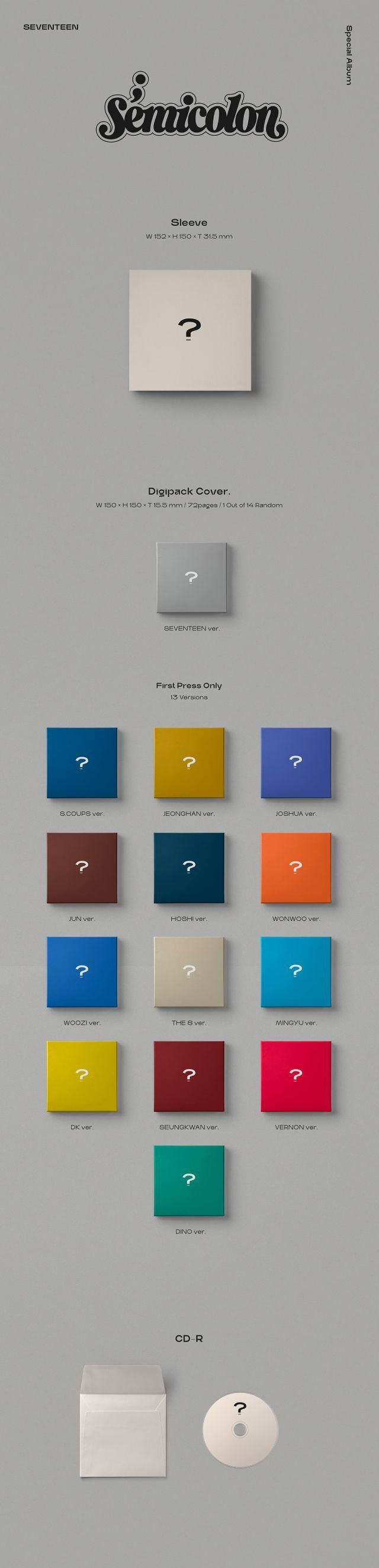 Thumbnail: SEVENTEEN SEMICOLON (SPECIAL ALBUM)