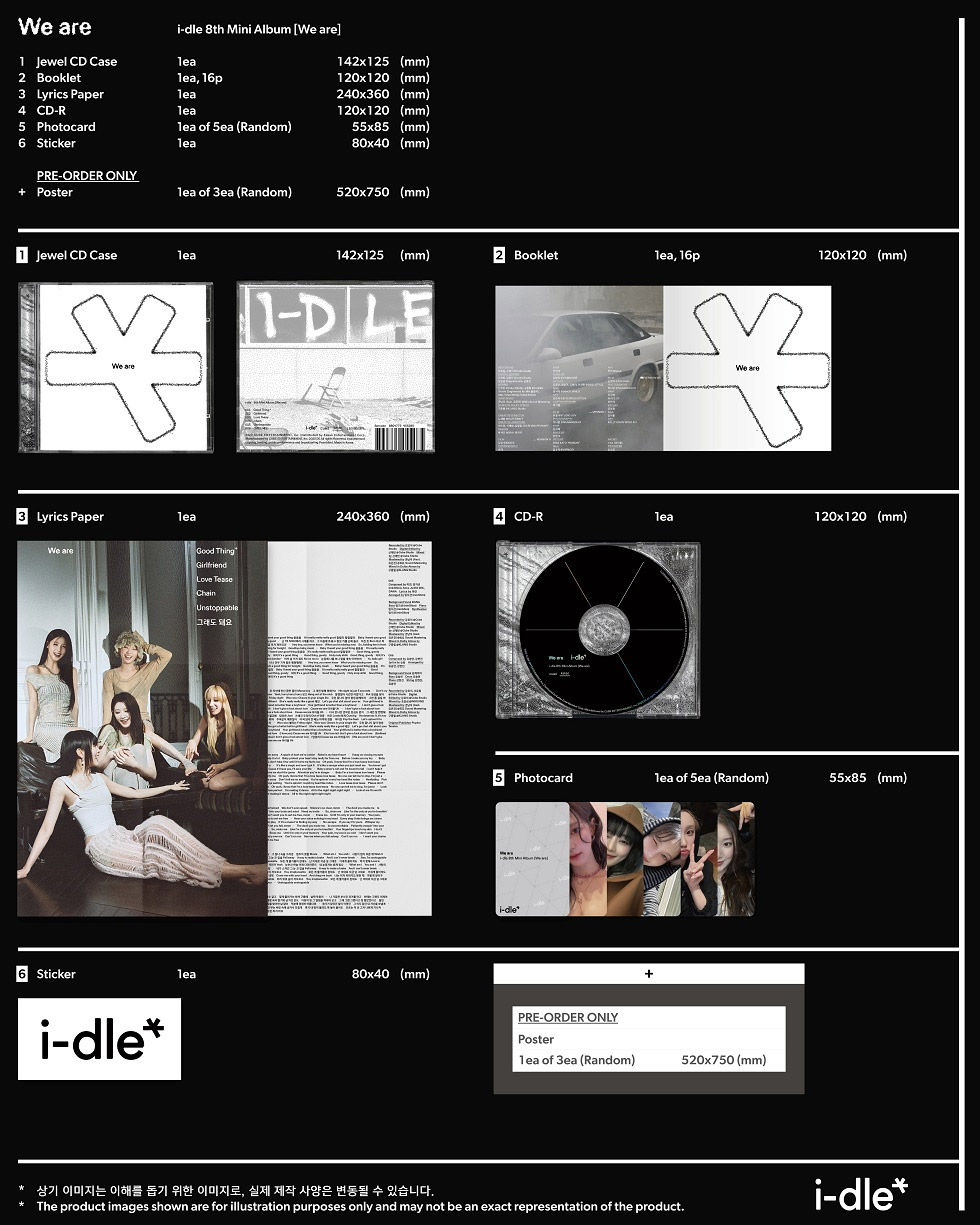 Thumbnail: I-DLE WE ARE (8TH  MINI ALBUM)