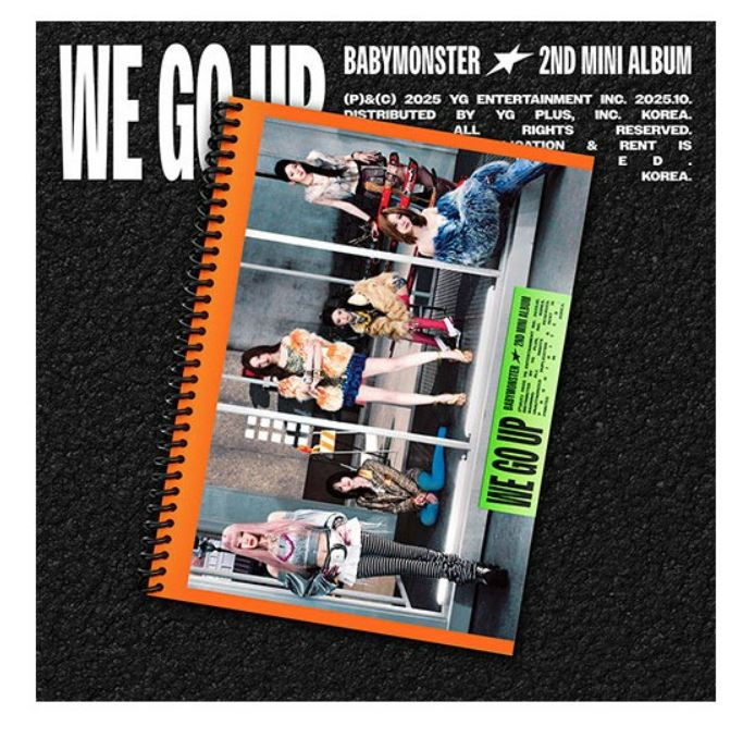 BABYMONSTER WE GO UP (2ND MINI ALBUM)