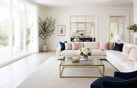 clean living room
