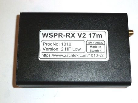 Documentation page for the WSPR-RX