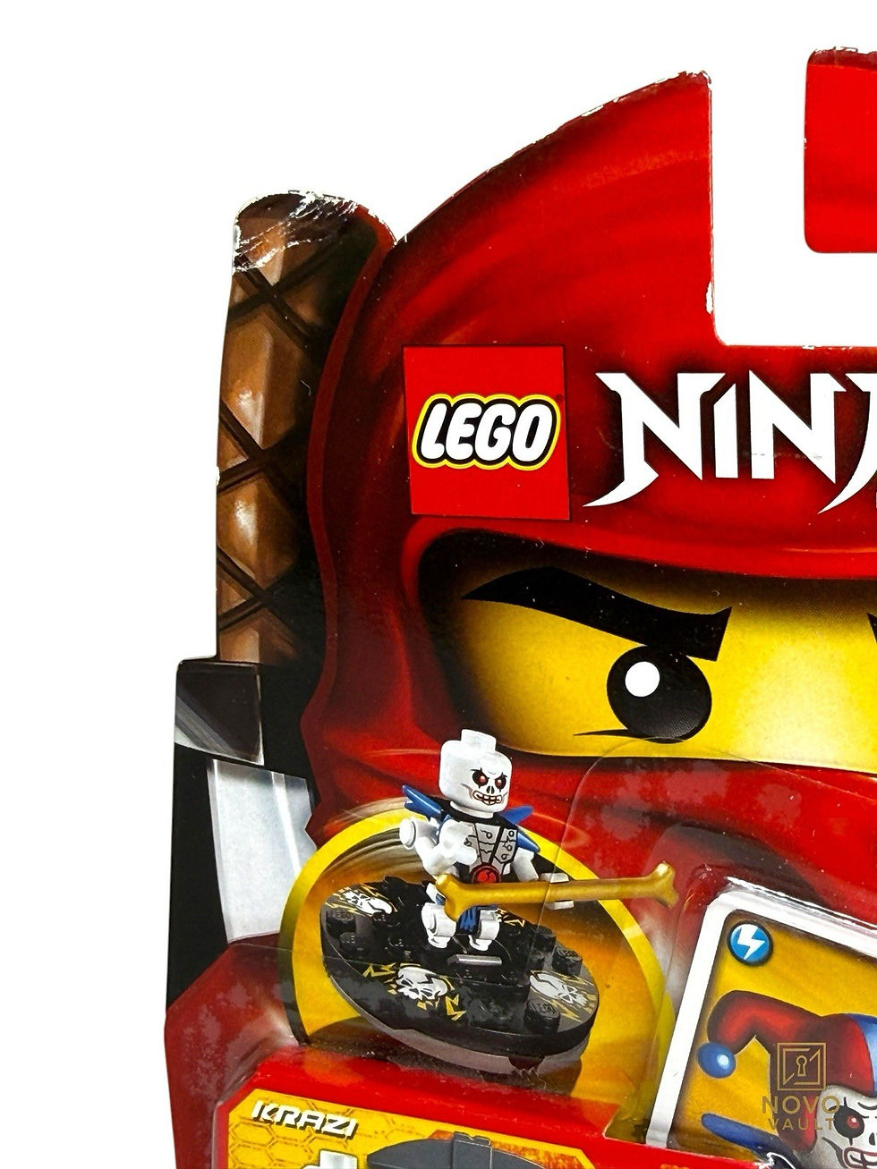 Thumbnail: Lego Ninjago Masters of Spinjitzu Krazi 2116 Battle Spinner Skeleton Jeste