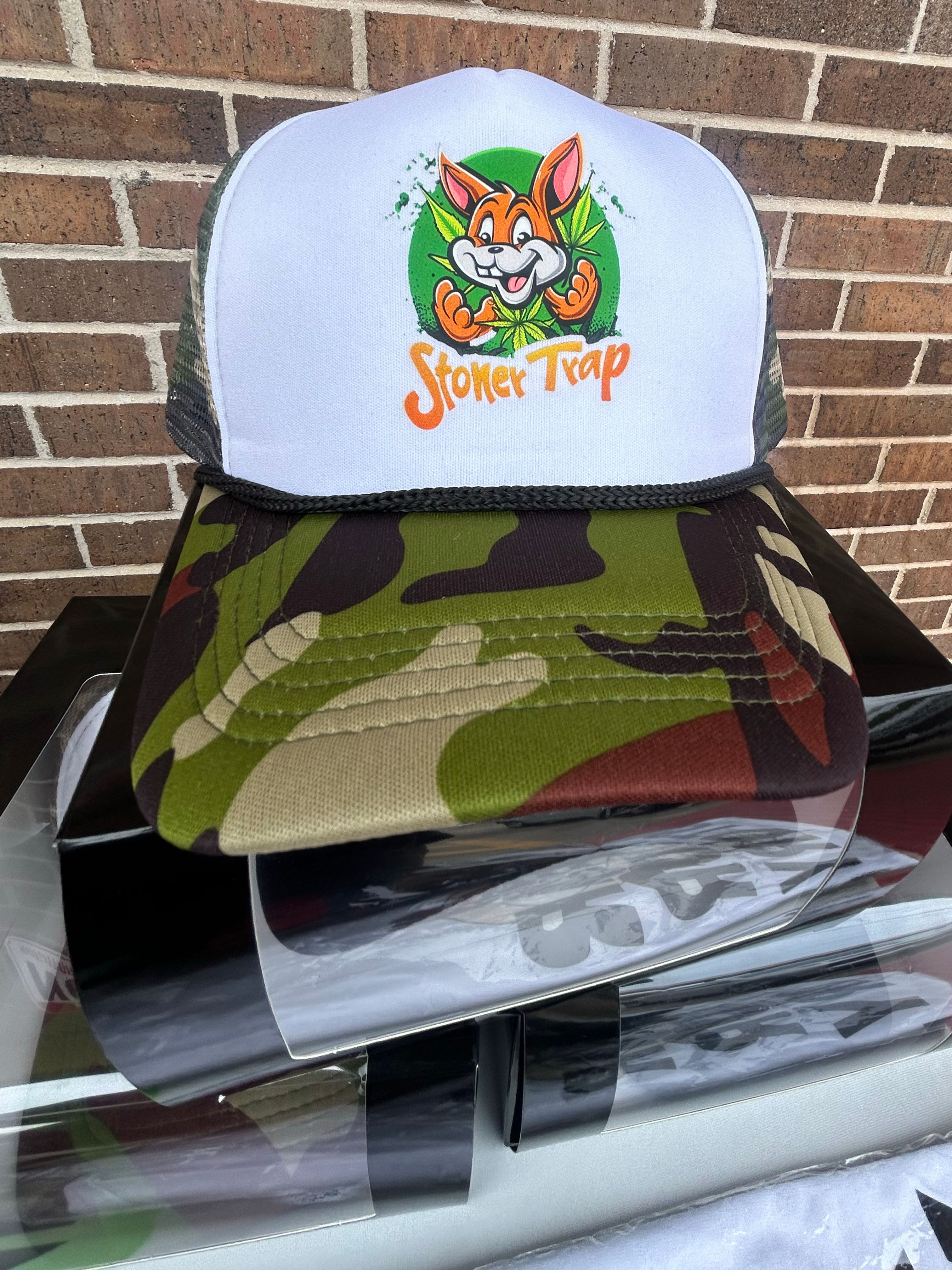 Stoner Trap  Bunny Hat (camo)