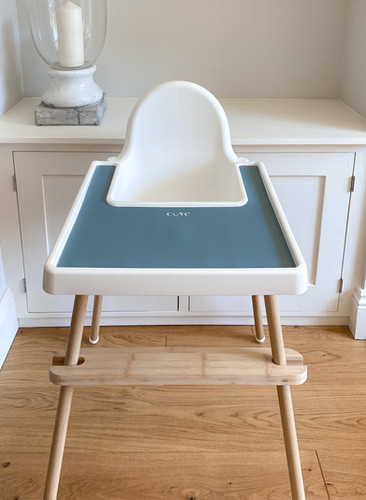 Cove Blue Placemat for Ikea Antilop High Chair Cove Baby Ikea