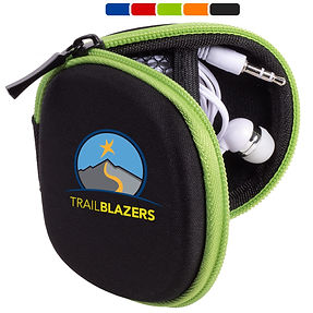 Tough Techâ„¢ Pouch with Earbuds & Lens Wipe Â