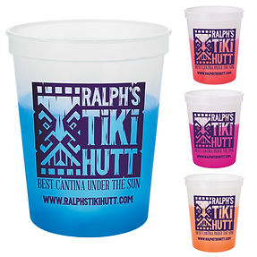 Color Changing Stadium Cup - 16 oz.