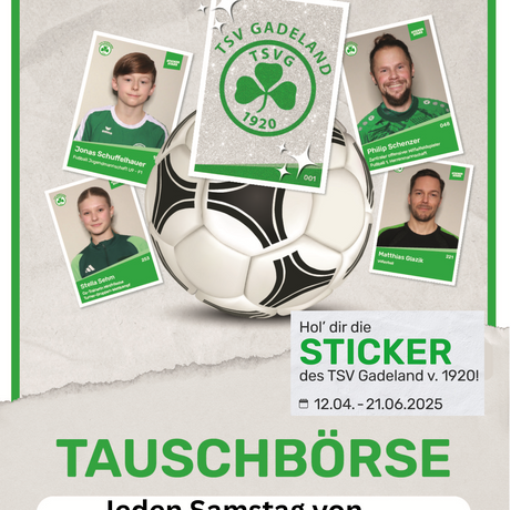 Sticker-Tauschbörse