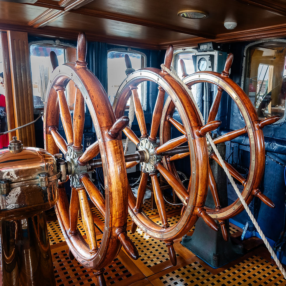 Steuerrad Amerigo Vespucci Tour Mondiale 2024-2025