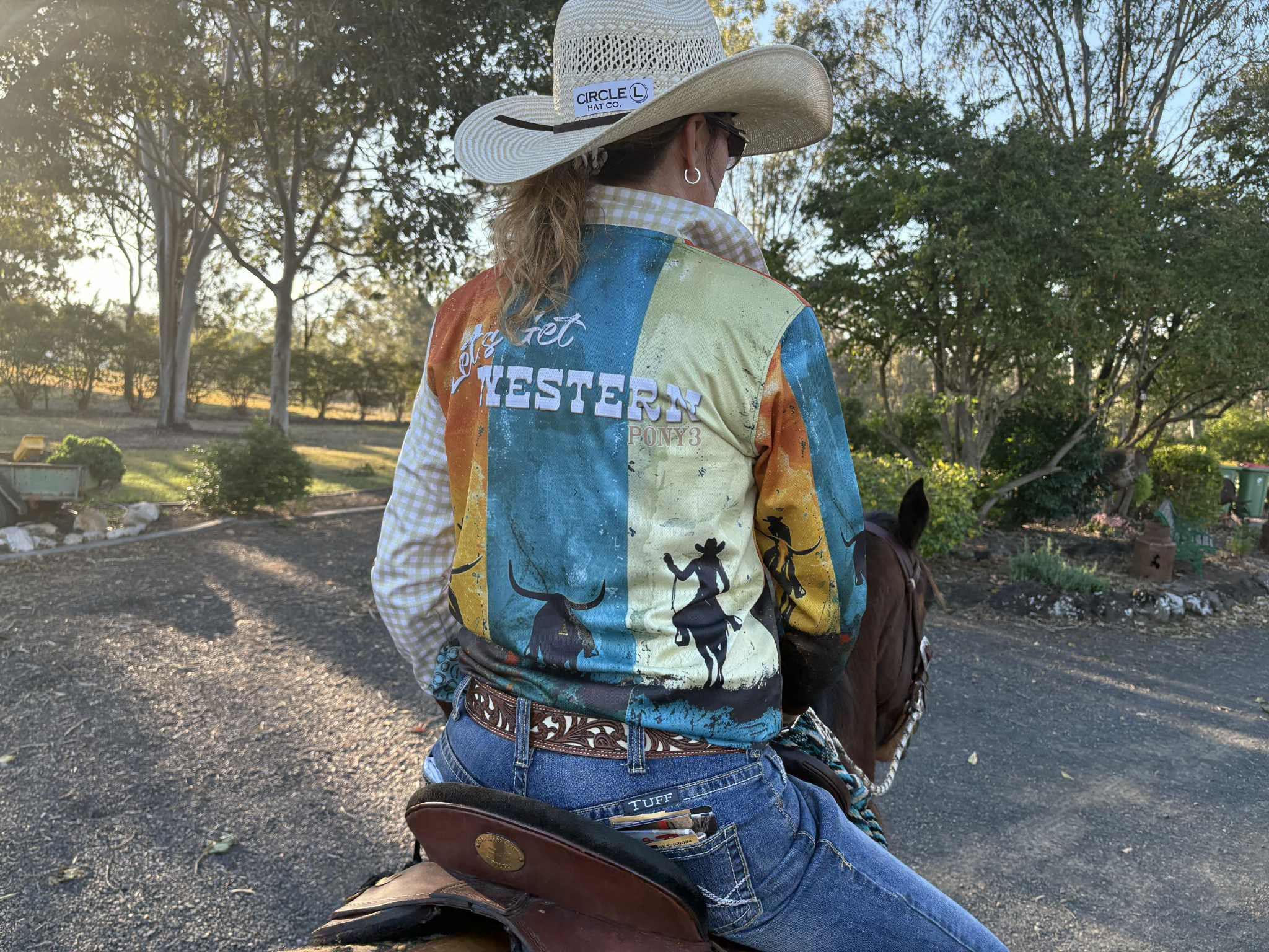 Cowgirl Fishing Shirt (Let's Get WESTERN)