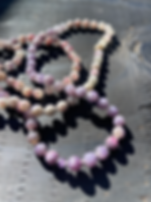 Ombre Cherry Tourmaline and Ruby