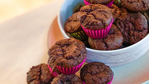 Gluten-Free Salted Coconut Brownie Bites