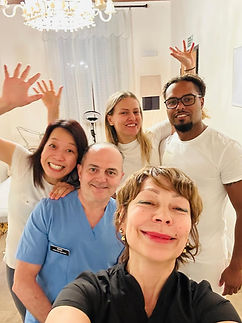 Our Team of professional massage therapists at massaggi santo spirito firenze, Inna, Alena, Fei, Igor, Vinicius