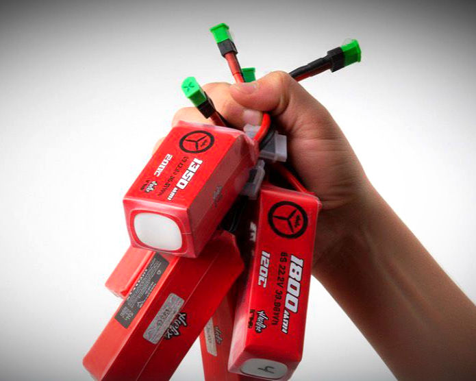 Thumbnail: RED -Line V1.0 1550mAh-120C -6S -22.2v-XT60