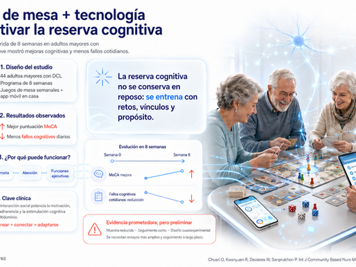El impacto de los juegos de mesa y la tecnología en el deterioro cognitivo leve
